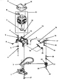 Motor, pump & idler assembly