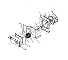 Kenmore 2539750835 air handling diagram