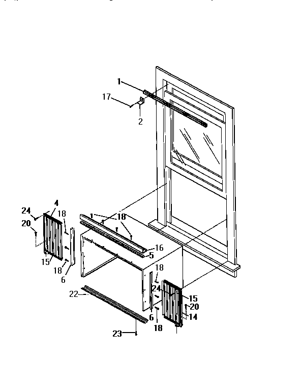 Window mounting kit