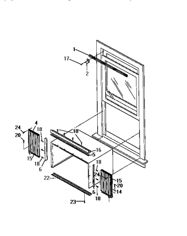 Window mounting kit