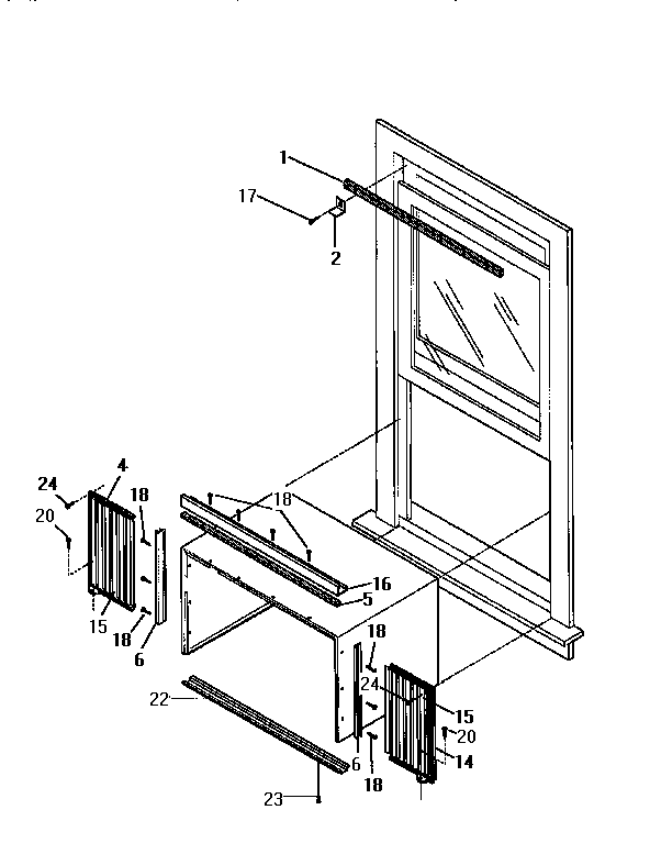 Window mounting kit