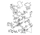 Weslo DRMC01450 unit parts diagram