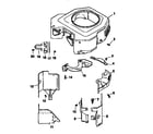 Craftsman 501CV20S-65527 blower housing diagram