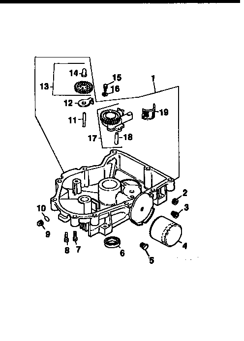 Oil pan / lubrication