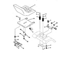 Craftsman 917256450 seat assembly diagram