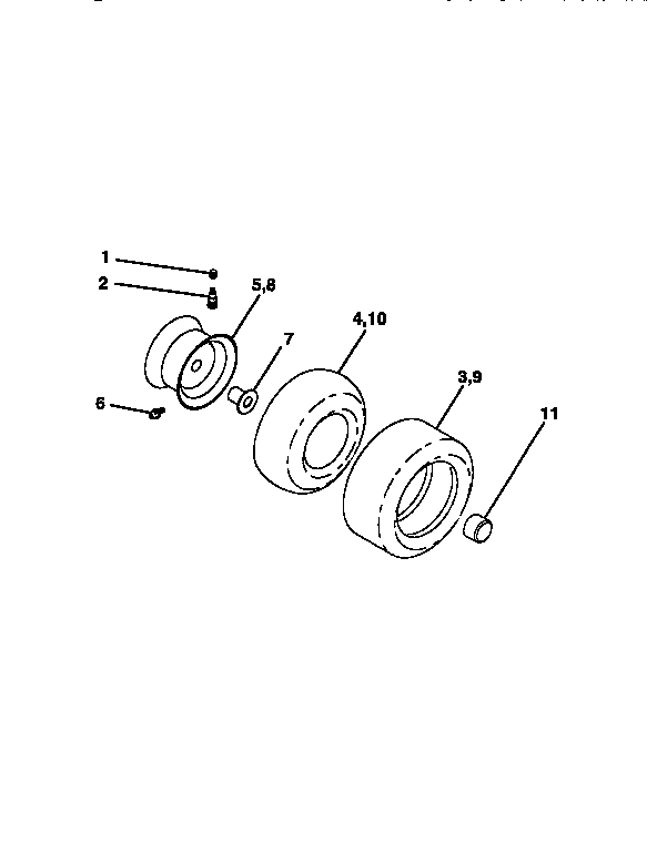 Wheels and tires