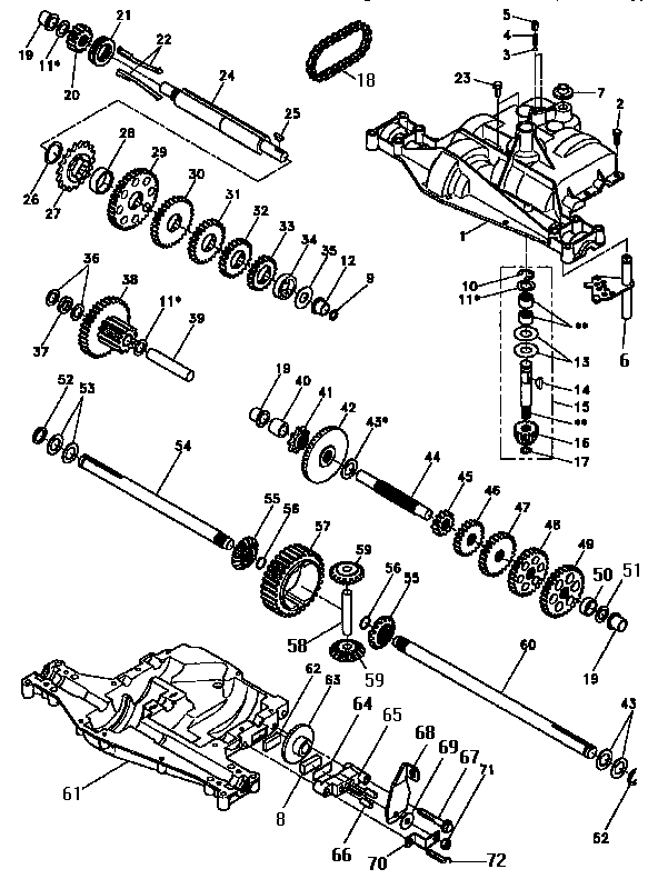 Dana transaxle 4360-78