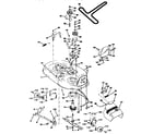 Craftsman 917252714 mower deck diagram