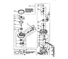 Kenmore 6651677993 pump and motor diagram