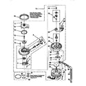 Kenmore 6651677993 pump and motor diagram
