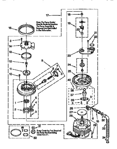 Pump and motor