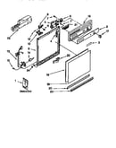 Frame and console