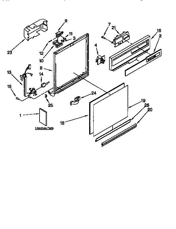 Frame and console
