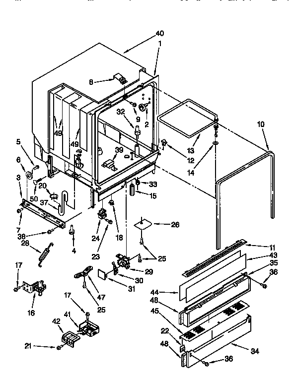 Tub assembly