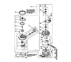 Kenmore 6651694193 pump and motor diagram