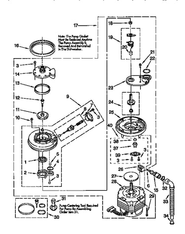 Pump and motor