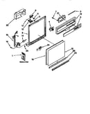 Frame and console