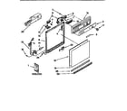 Kenmore 6651765194 frame and console diagram