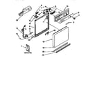 Kenmore 6651765995 frame and console diagram