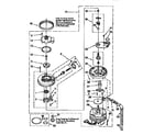 Kenmore 6651674993 pump and motor diagram