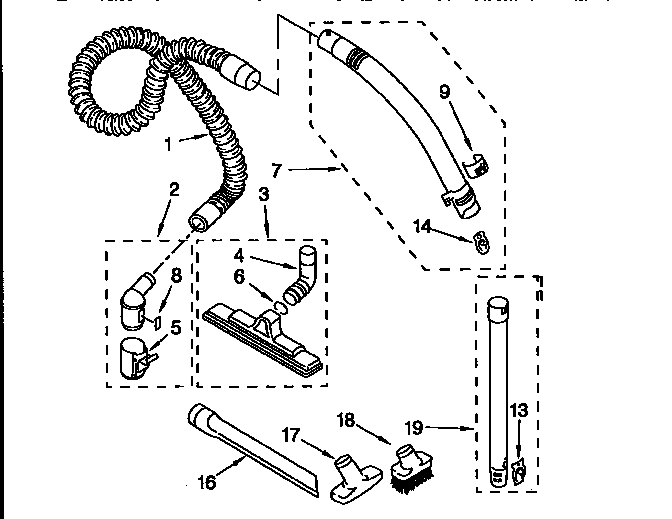 Hose and attachments