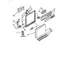 Kenmore 6651694990 frame and console diagram