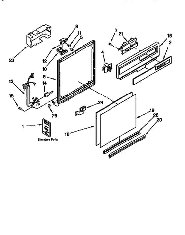 Frame and console