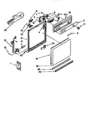 Frame and console