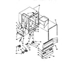 Kenmore 6651677190 tub assembly diagram