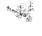Kenmore 3631555991 pump and motor mechanism diagram