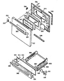 Door and broiler