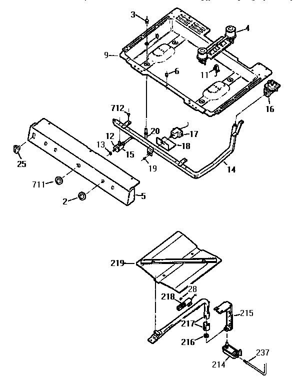 Burner box