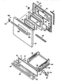 Door and broiler