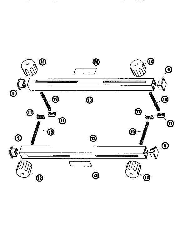 Clamping bars