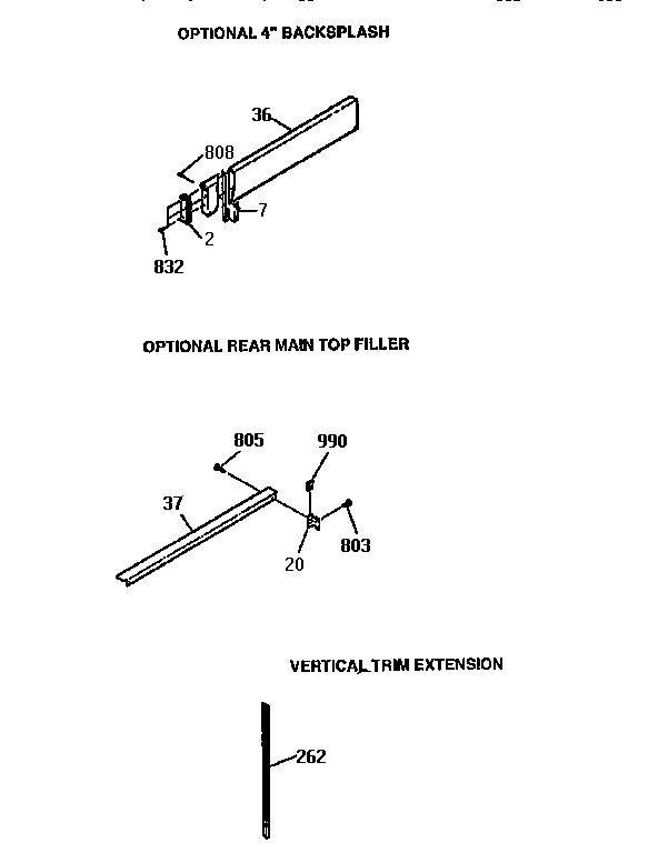 Optional kits