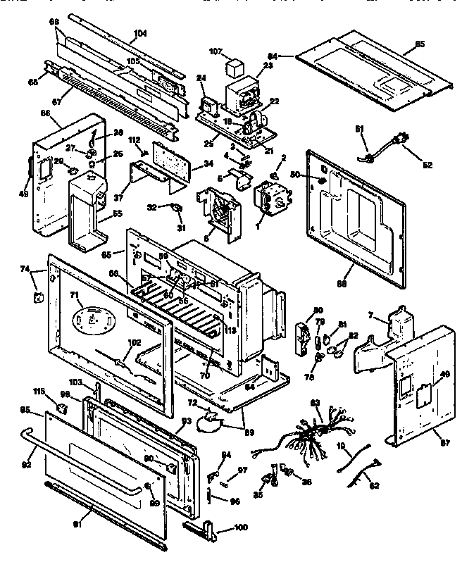 MICROWAVE PARTS