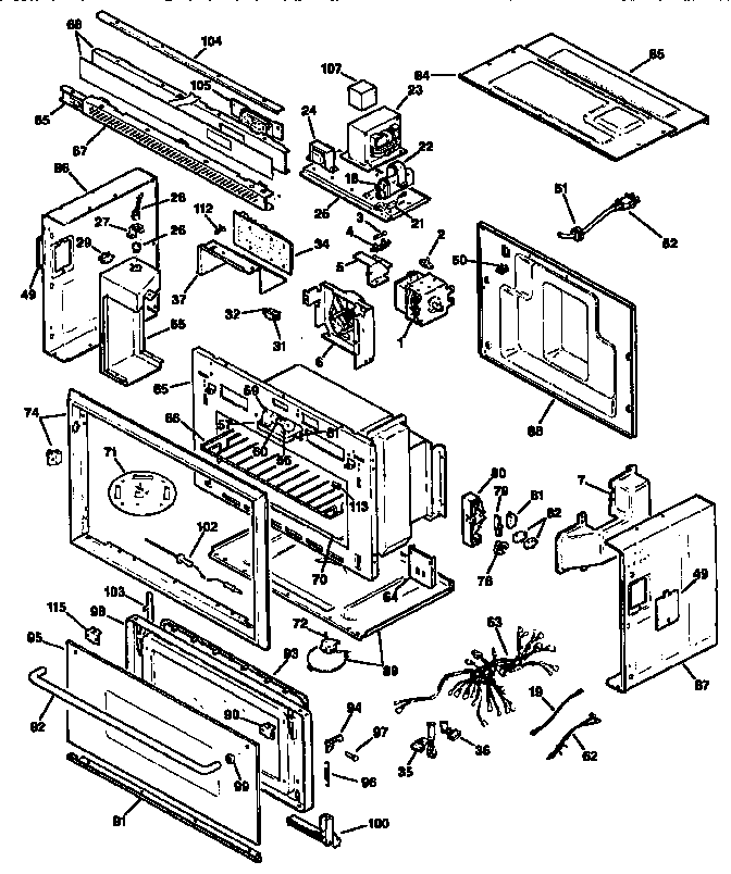 MICROWAVE PARTS