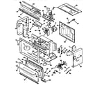 GE JEB100WN01 microwave parts diagram