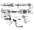 DeWalt D280-04 TYPE 1 unit parts diagram