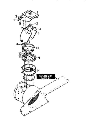 Remote chute