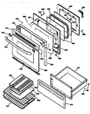 Door and drawer