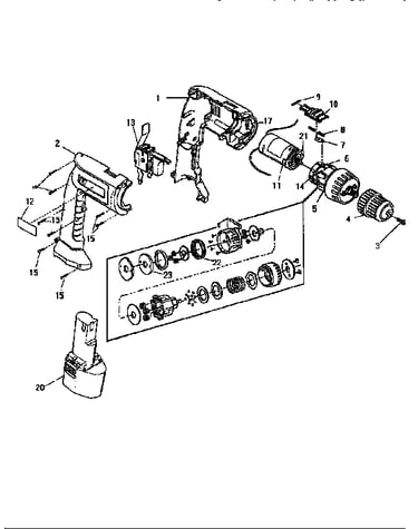 Cordless driver/drill