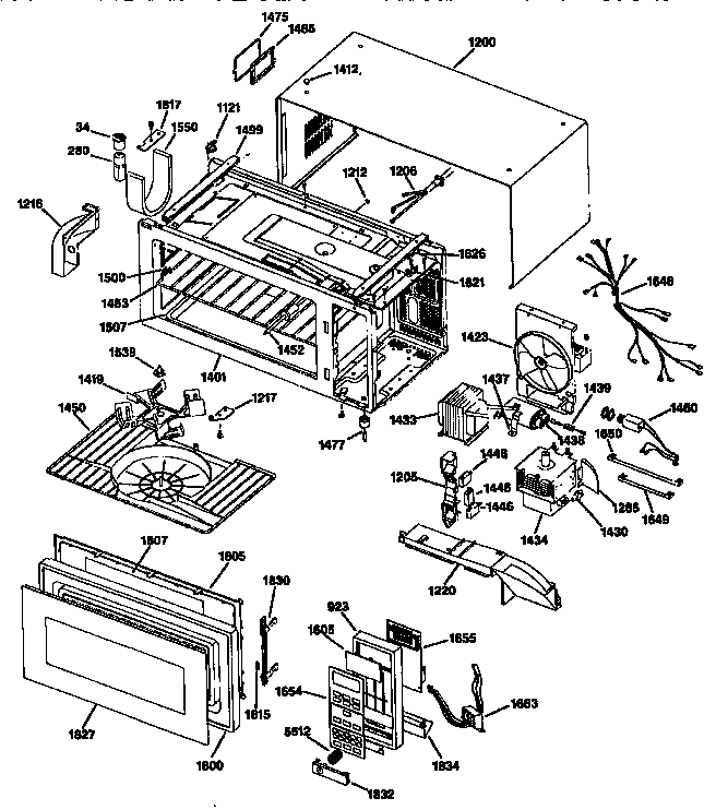 MICROWAVE PARTS