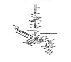 GE GSD4420X66BB motor pump mechanism diagram