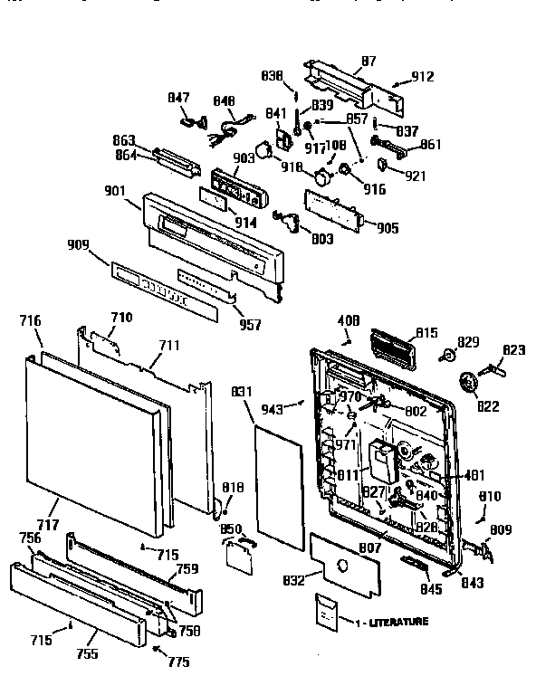 DOOR AND CONSOLE