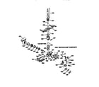GE GSD4430X66WW motor-pump mechanism diagram