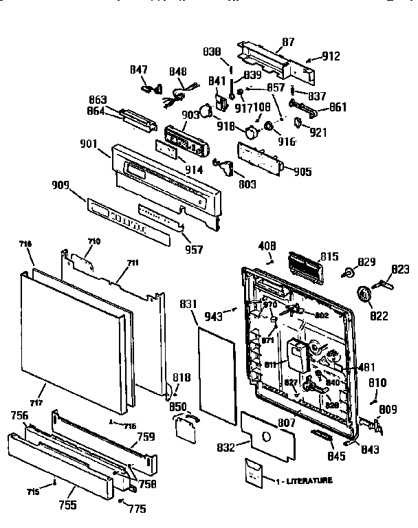 DOOR AND CONSOLE