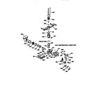 GE GSD4910X66AA motor-pump mechansim diagram