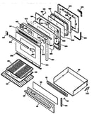 Door and drawer
