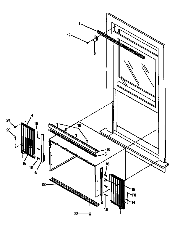 Window mounting kit